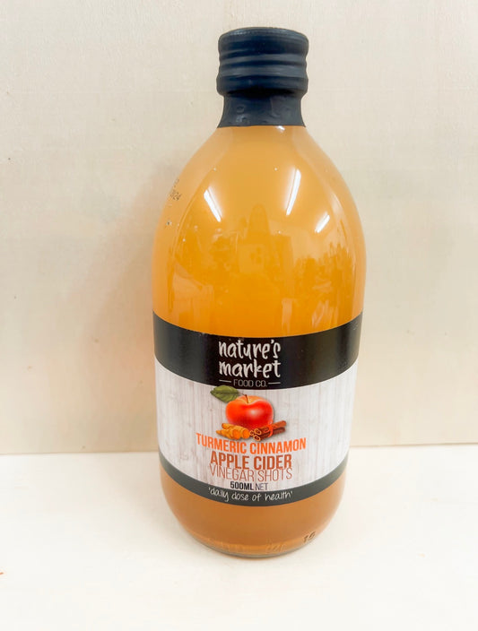 Natures Market - Apple Cider Turmeric Cinnamon 500ml