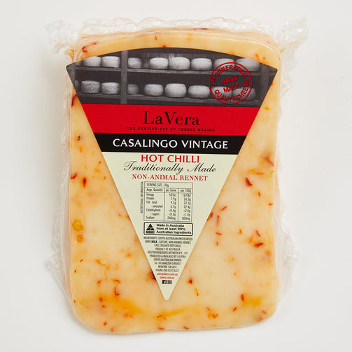 La Vera Cheese Vintage Casalingo Hot Chilli 300g