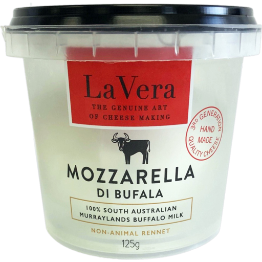 La Vera Cheese Mozzarella di Bufala 125gm