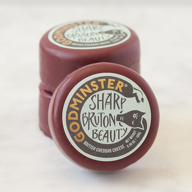 Godminster - Sharp Bruton Beauty Cheddar Round - 150g – Amici Fine Foods